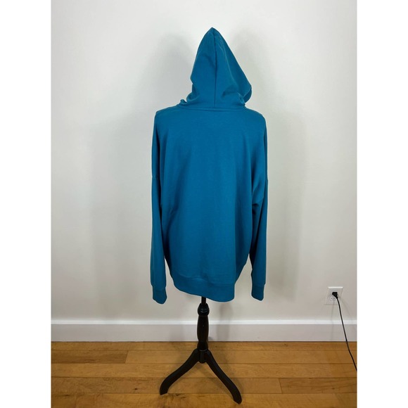 Time and Tru lightweight fleece lined  zip up hoodie sweatshirt with pockets - Picture 2 of 12